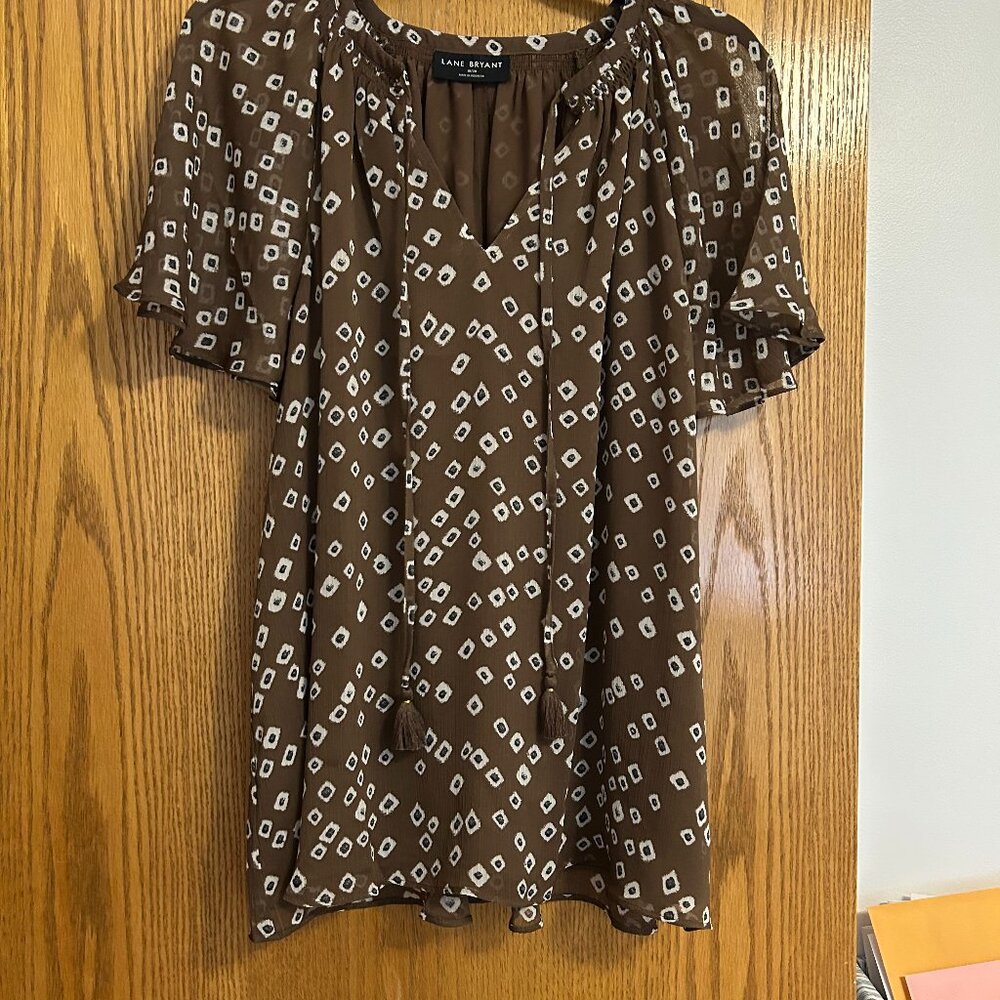 Lane Bryant 18/20 popover swing top
